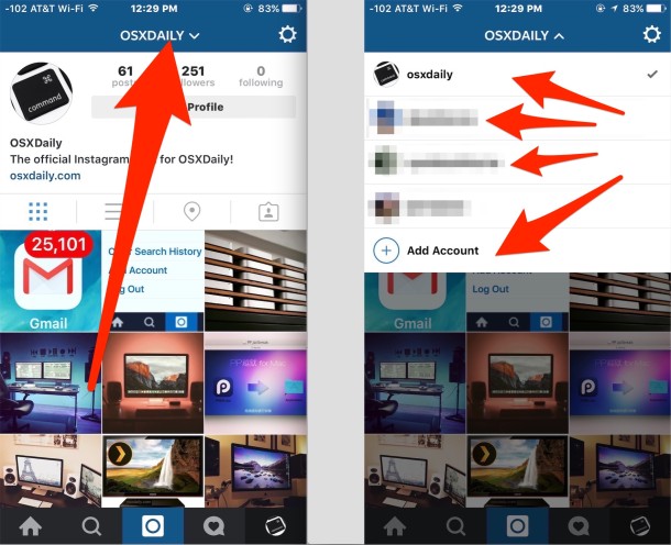 How to Switch Multiple Instagram Profiles & Accounts on iPhone Easily How to Switch Multiple Instagram Profiles & Accounts on iPhone Easily