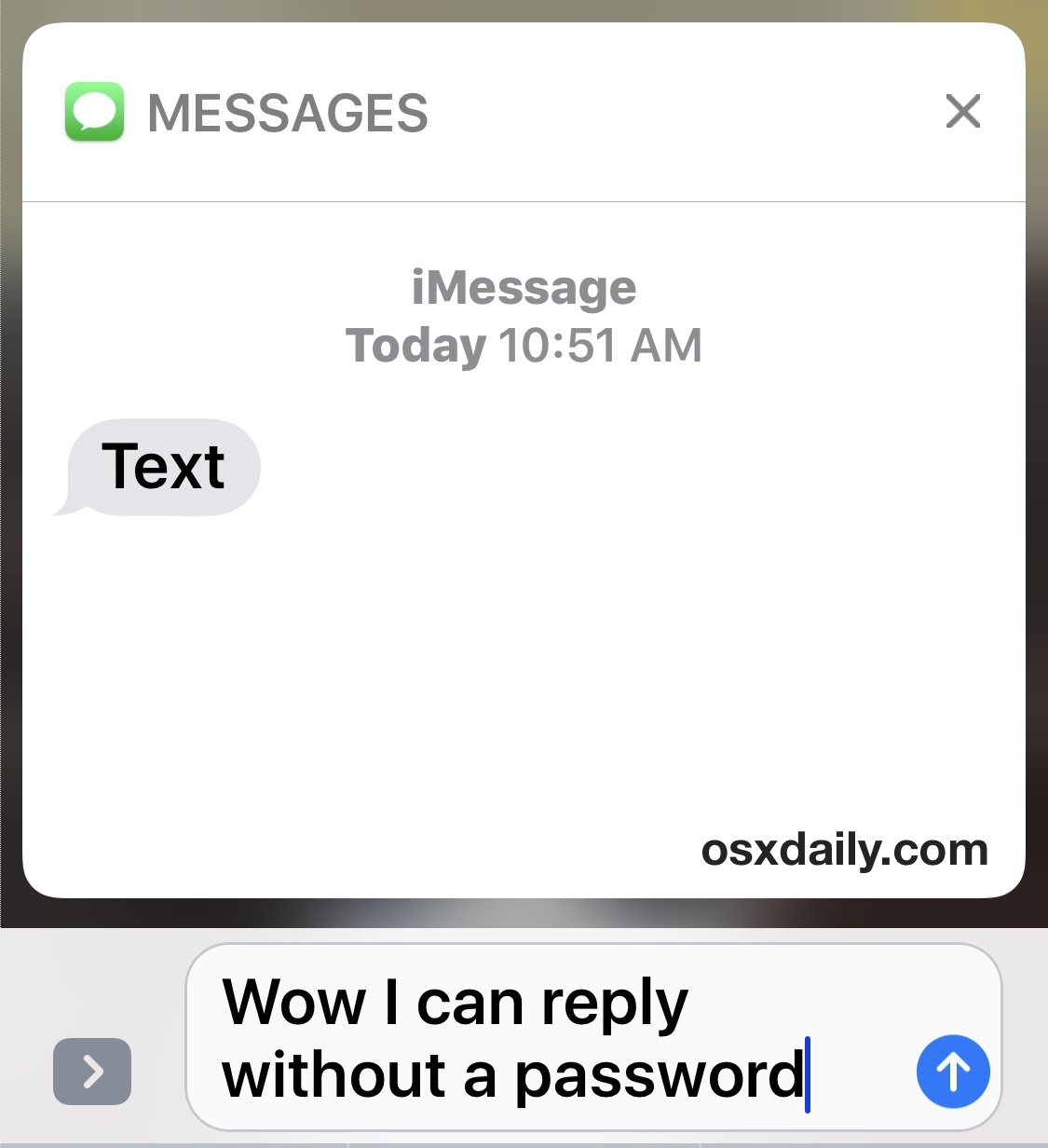 How to Disable “Reply to Message” from Lock Screen in iOS