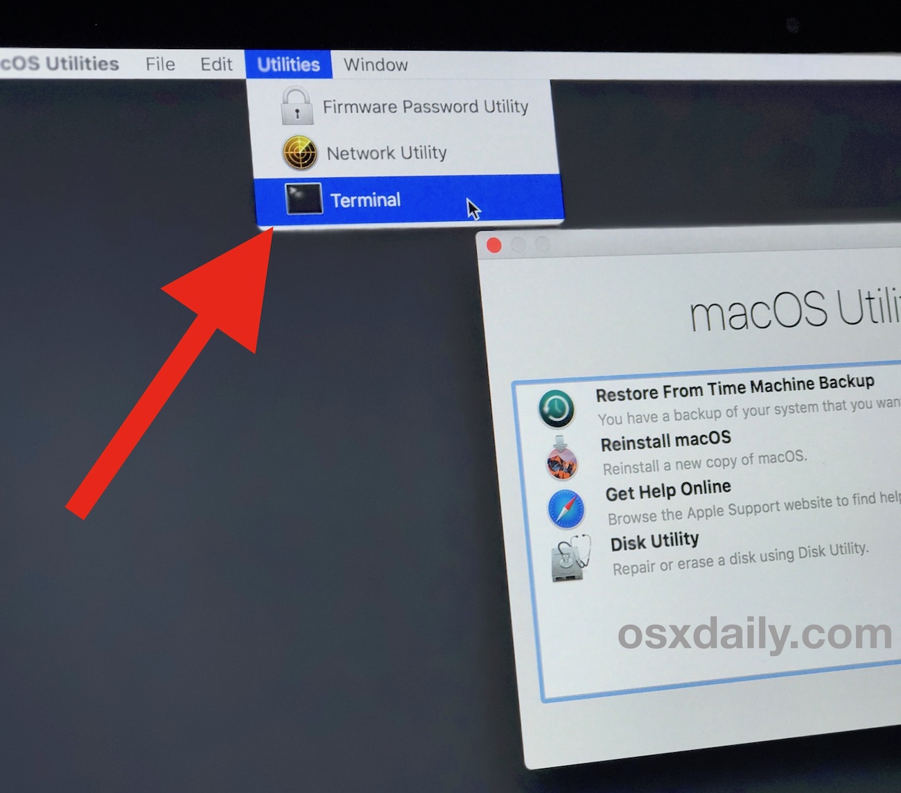 How to Access Terminal via Recovery Mode for Mac