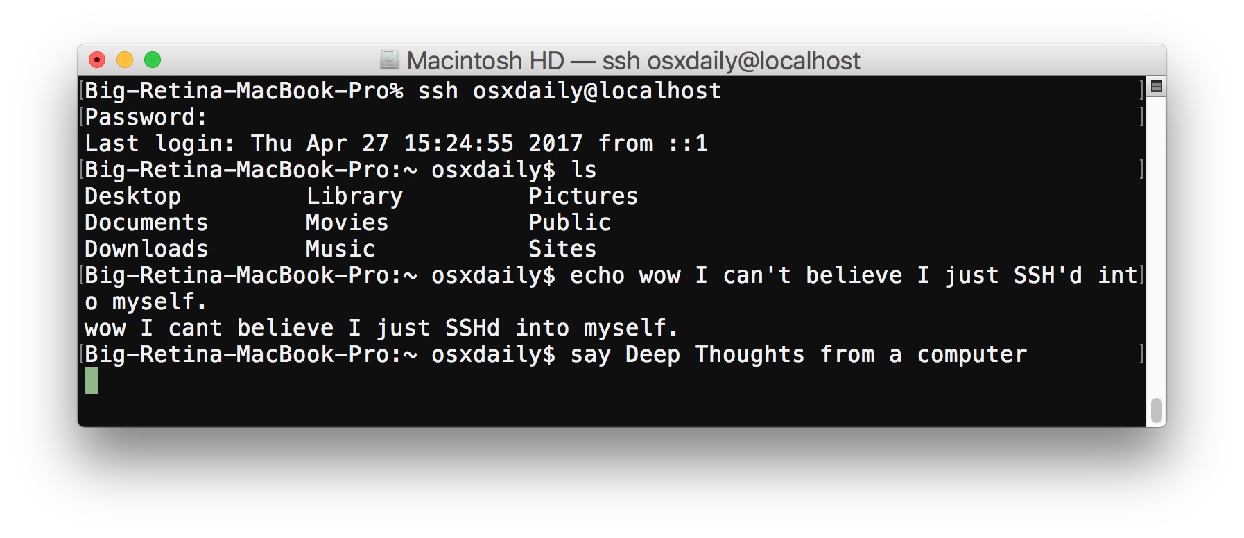 How to SSH on Mac with the Native SSH Client