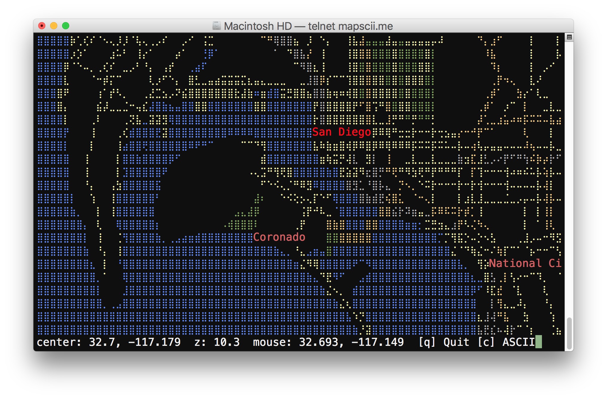 Ascii Map Of Germany Доступ к картам из командной строки в формате ASCII с помощью Mapscii