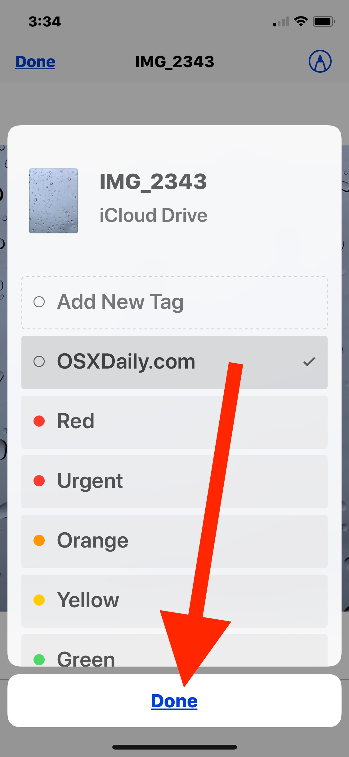 How to Tag Files on iPhone and iPad