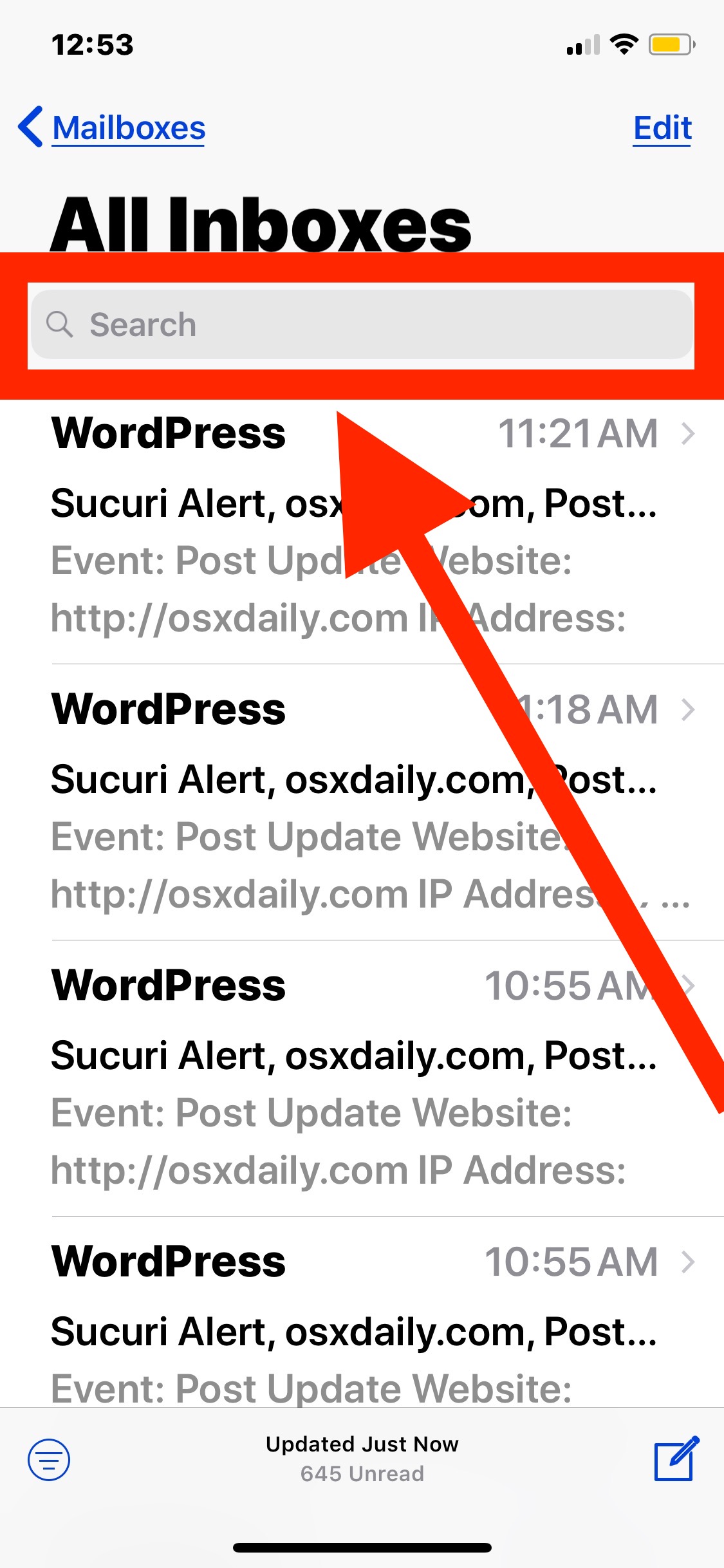 How to Search Email on iPhone and iPad Mail