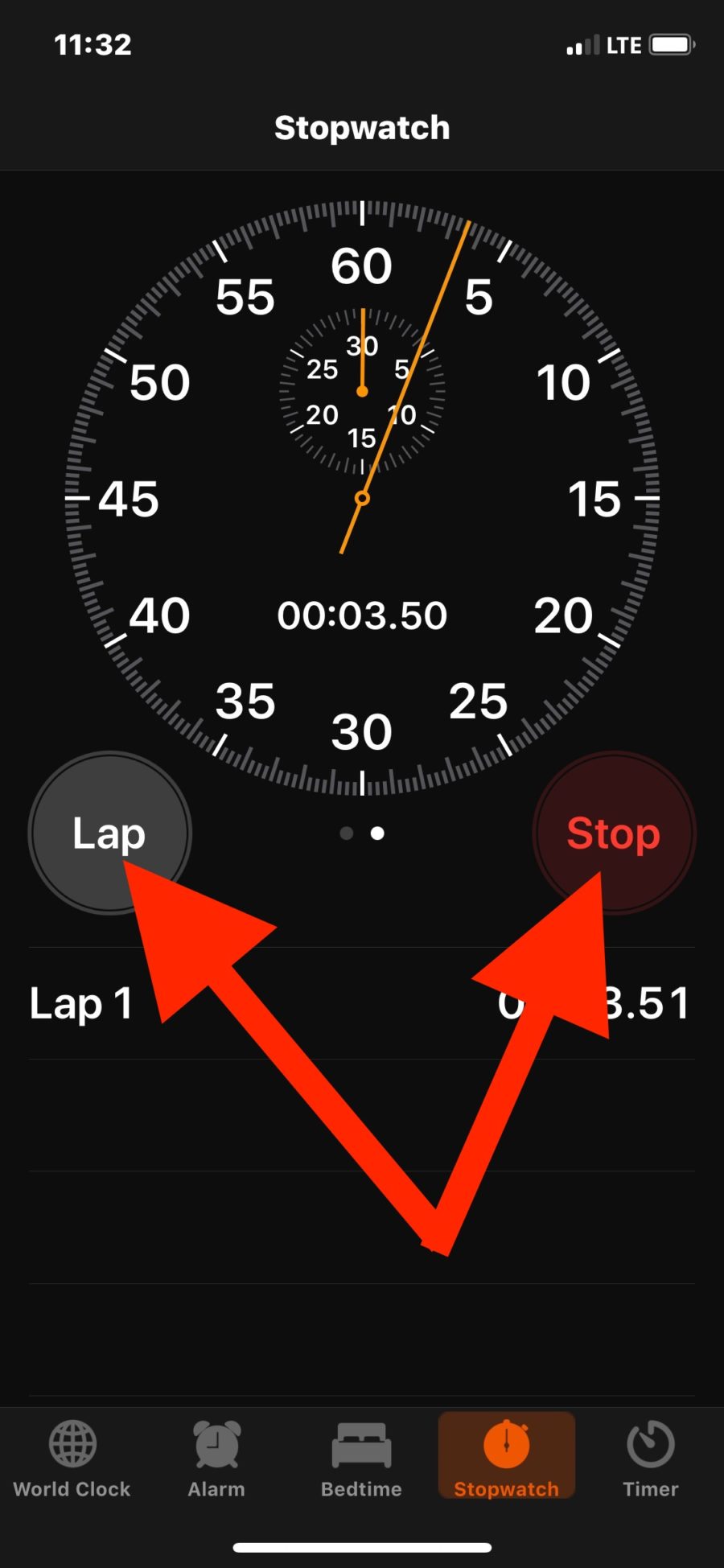 How to Use Stopwatch on iPhone