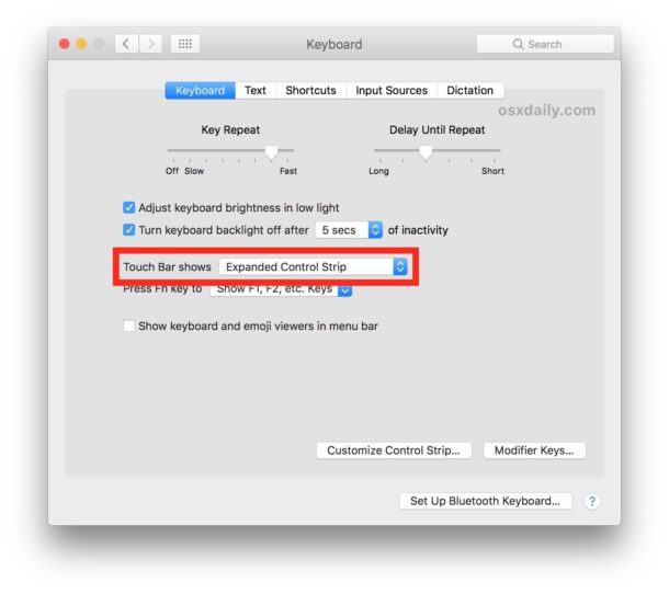How to Disable Touch Bar on MacBook Pro