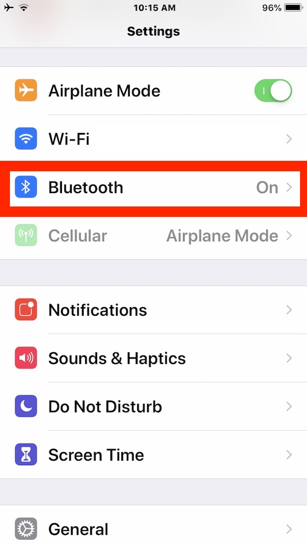 How to Check Bluetooth Status on iPhone or iPad