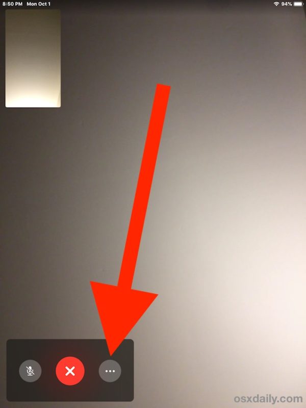 How to Flip FaceTime Camera in iOS 12 on iPhone or iPad