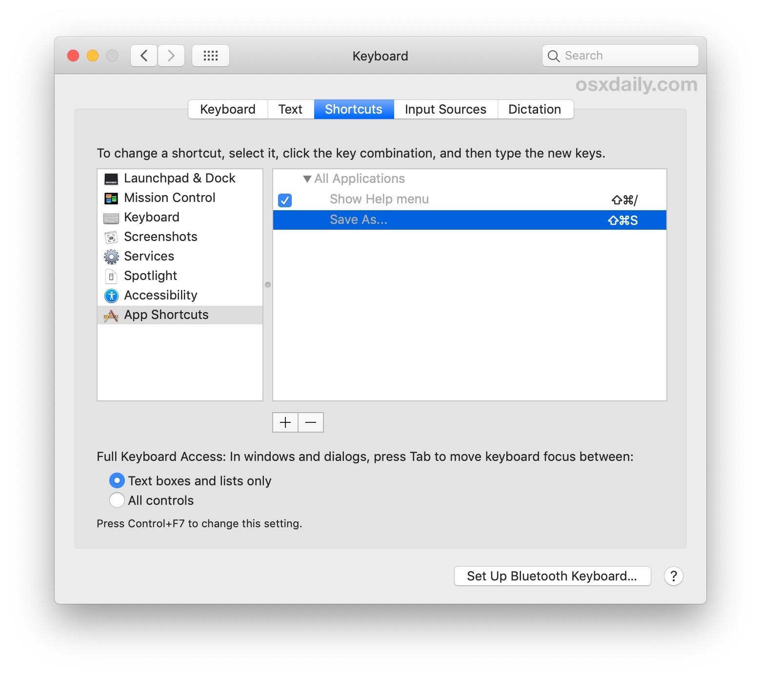 How to Get “Save As” Shortcut in macOS Big Sur, Catalina, Mojave