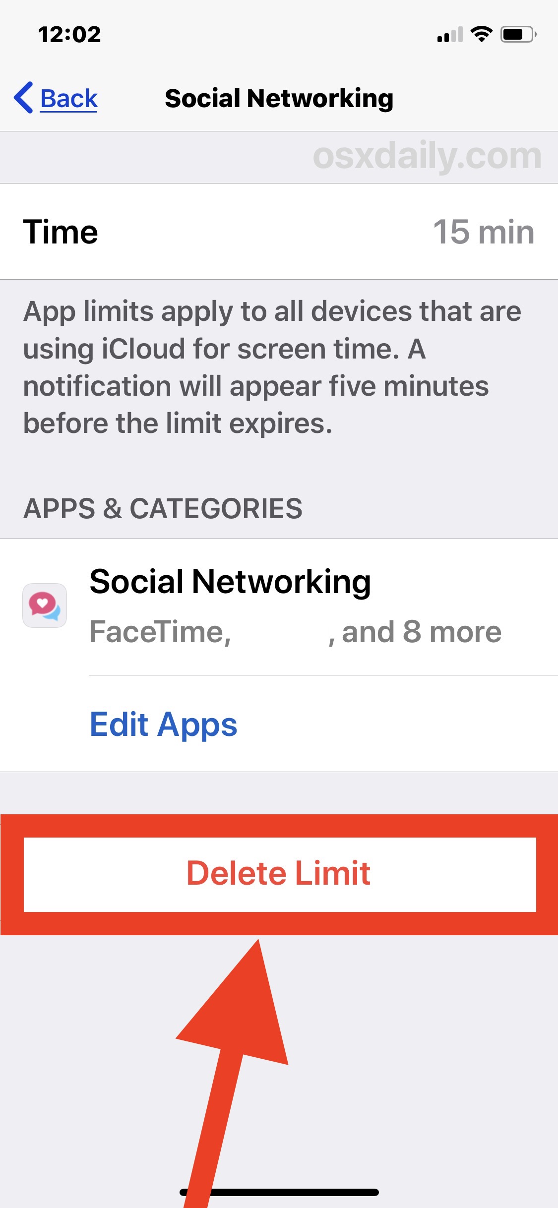 How to Remove Screen Time Limit on iPhone or iPad