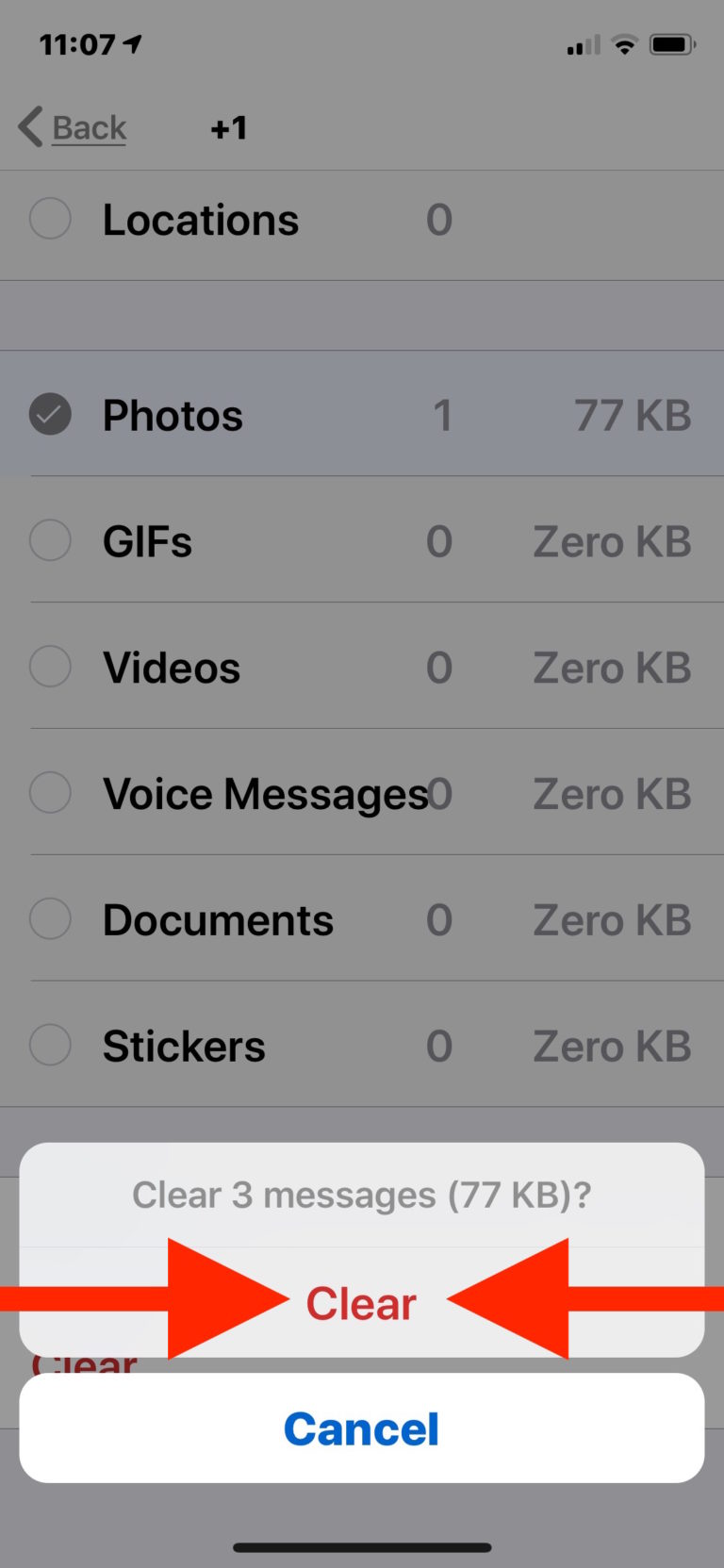 How to Clear WhatsApp Data Storage on iPhone
