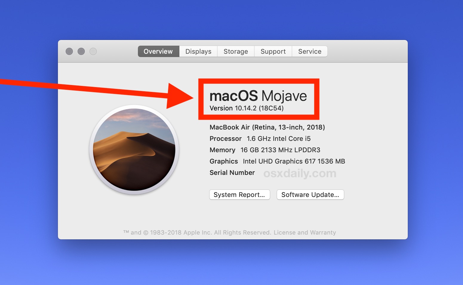 How to Check What Mac OS Version is Running on a Mac