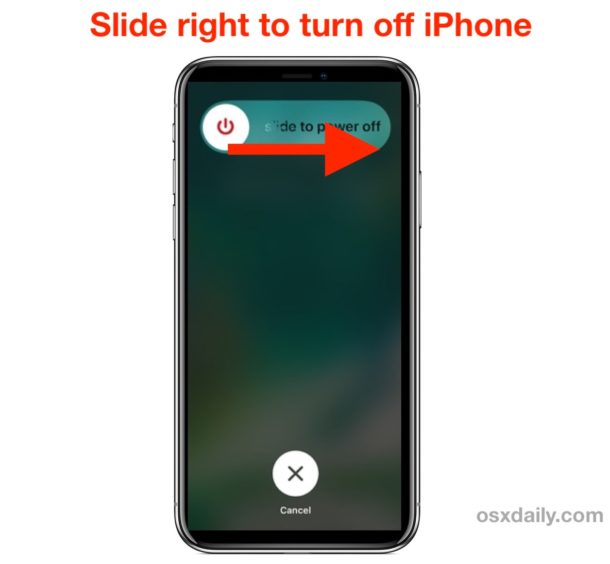 How to Turn Off iPhone XS, XS Max, XR, X