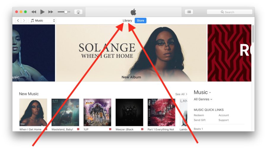 How to Access iTunes Music Library in iTunes on Mac or Windows PC