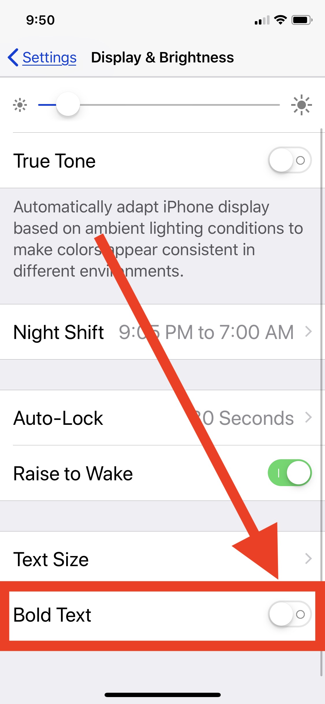 How to Enable Bold Text on iPhone or iPad