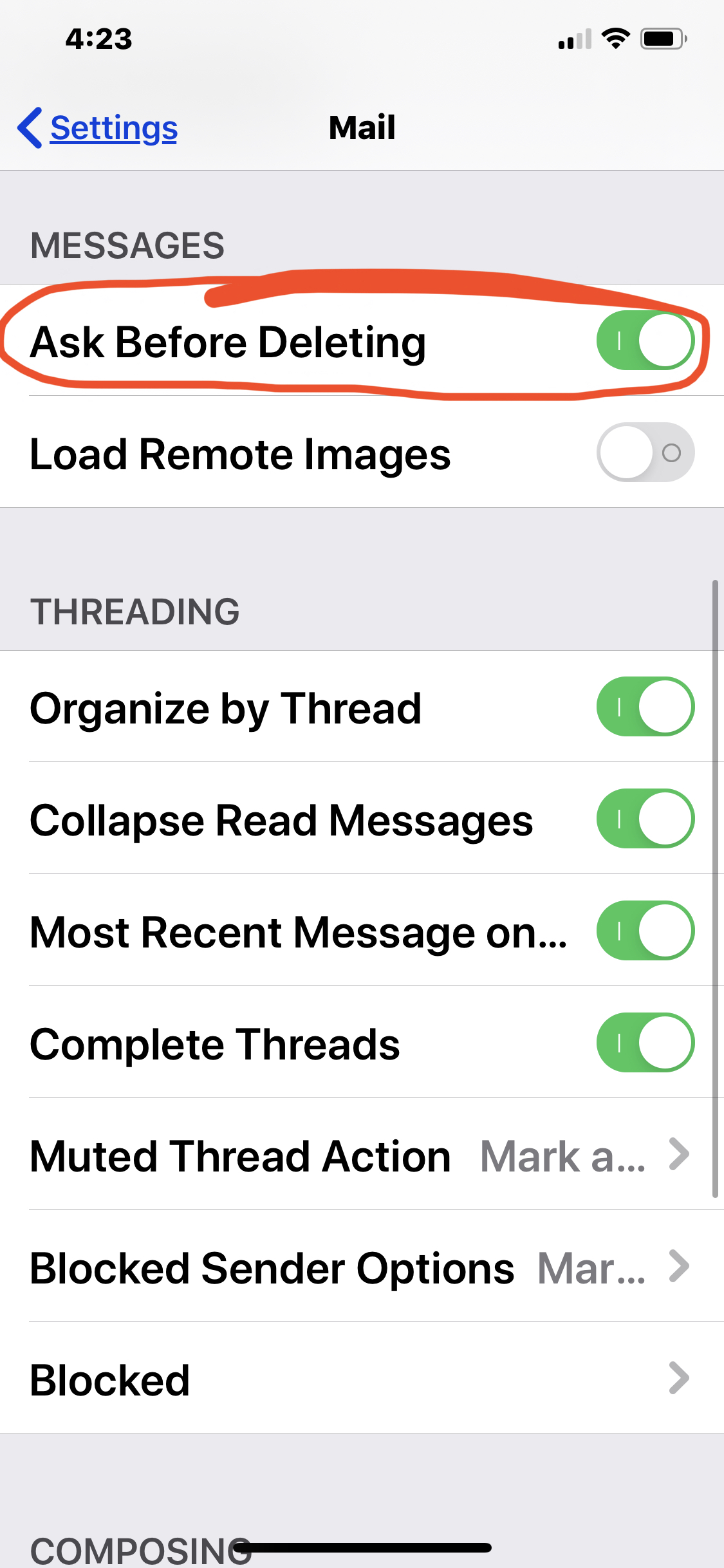 How to Stop Accidentally Deleting Emails in iOS 13 Mail on iPhone