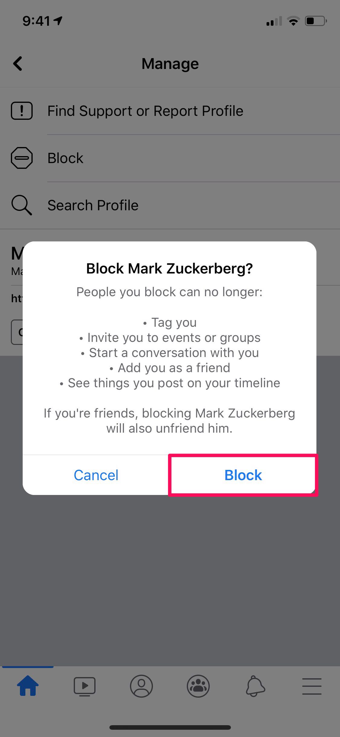 How to Block & Unblock Someone on Facebook from iPhone & iPad