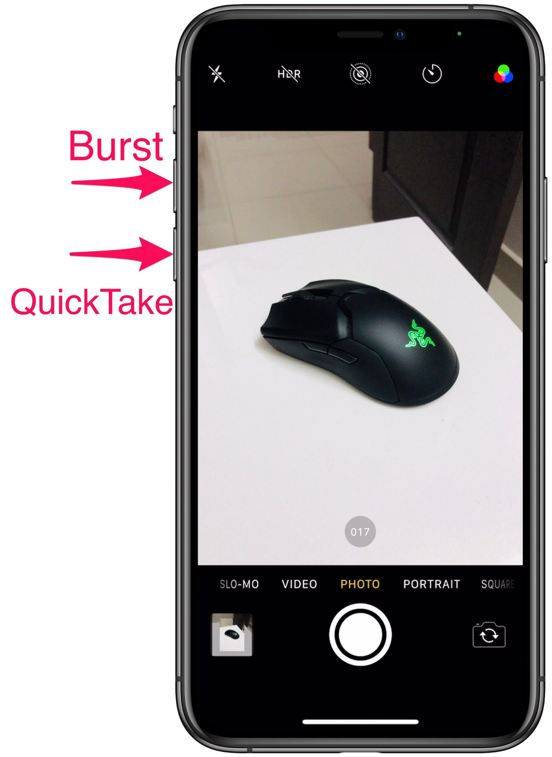 How to Use Volume Buttons for Camera Burst & QuickTake Video on iPhone