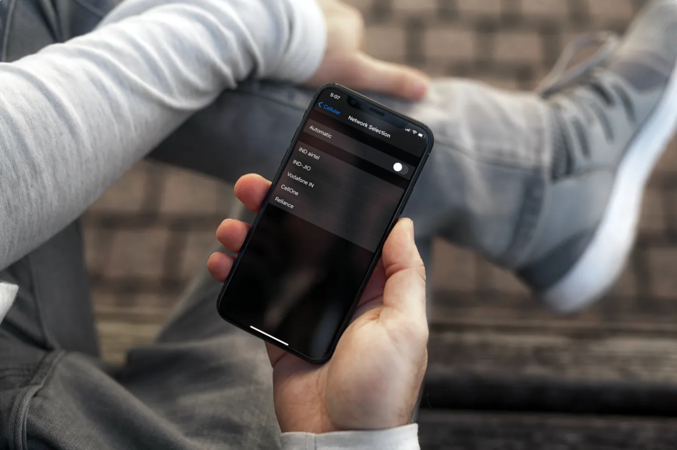 How to Manually Select Carrier Network on iPhone
