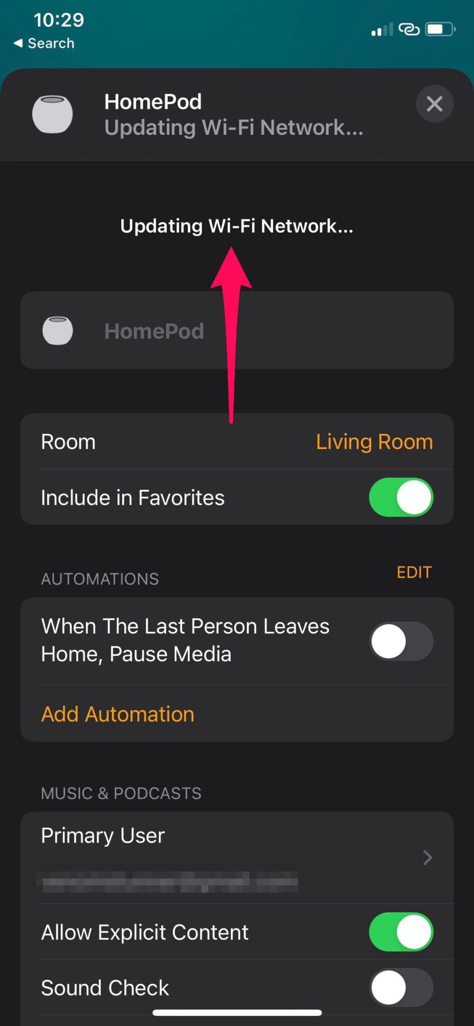 How to Change HomePod WiFi Network