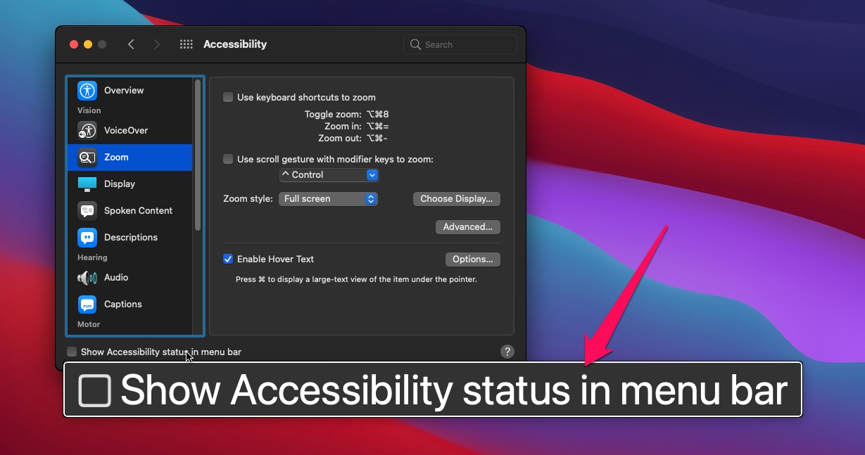 How to Use Hover Text on Mac to Magnify OnScreen Text