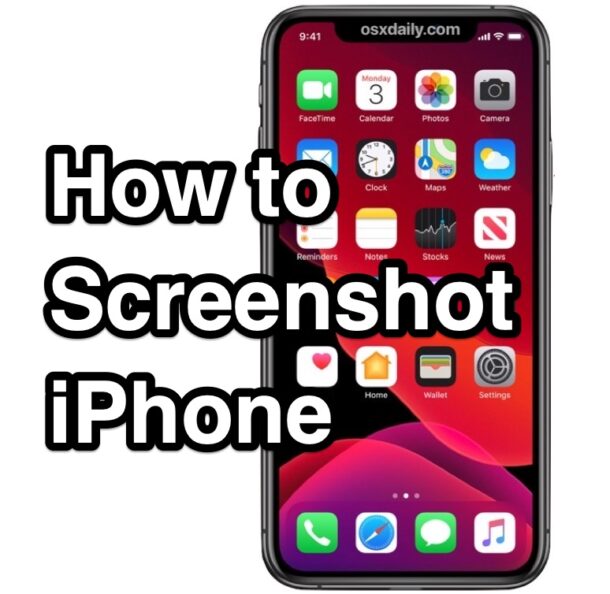 How to Take a Screenshot on iPhone