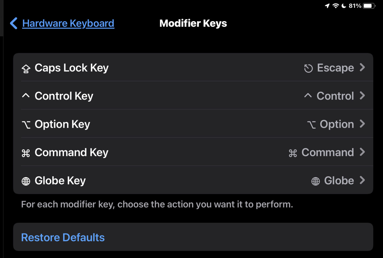How to Add an Escape Key to iPad Keyboard