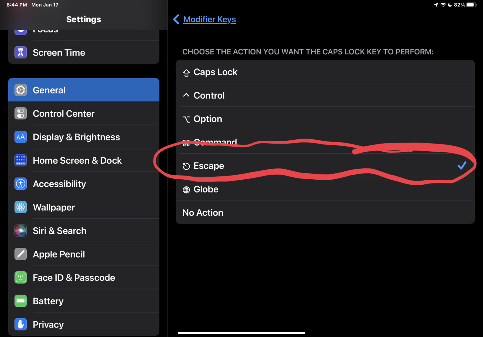 How to Add an Escape Key to iPad Keyboard