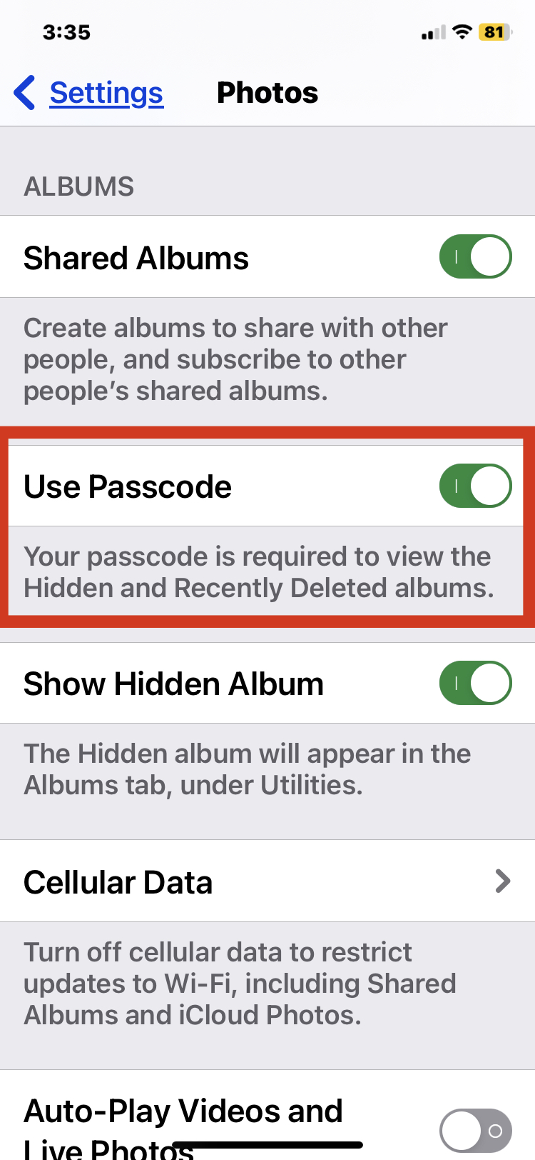How to Protect Private Photos with Passcode, Face ID, or Touch ID on