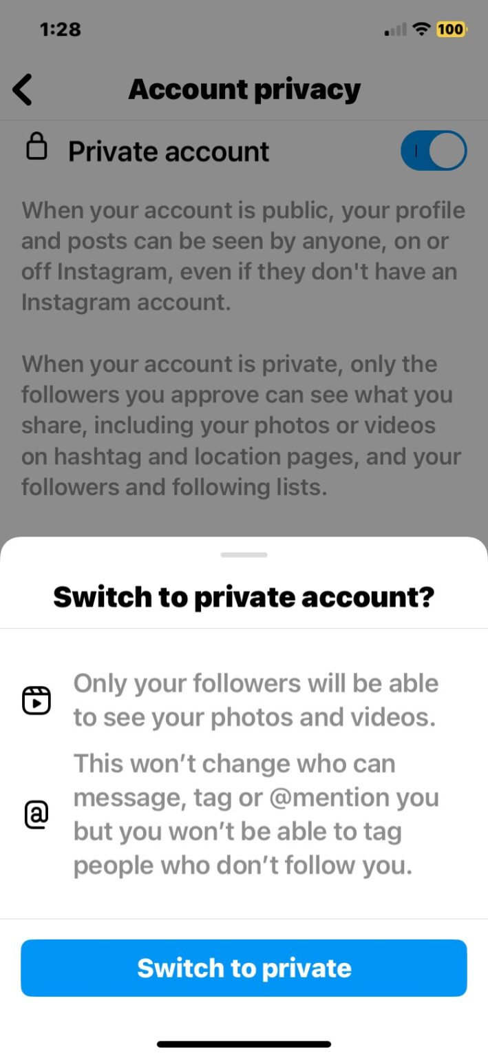 How to Hide Instagram Following & Followers List(024)