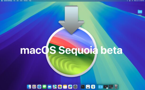 How to Install MacOS Sequoia Beta | OSXDaily