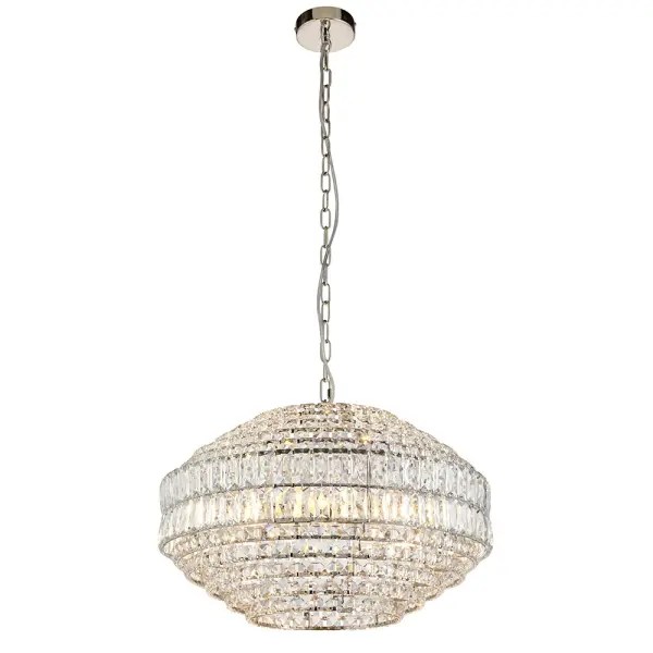 Aspire Lighting WLJ60358 Ellie 5 Light Crystal Pendant outsidelight.co.uk