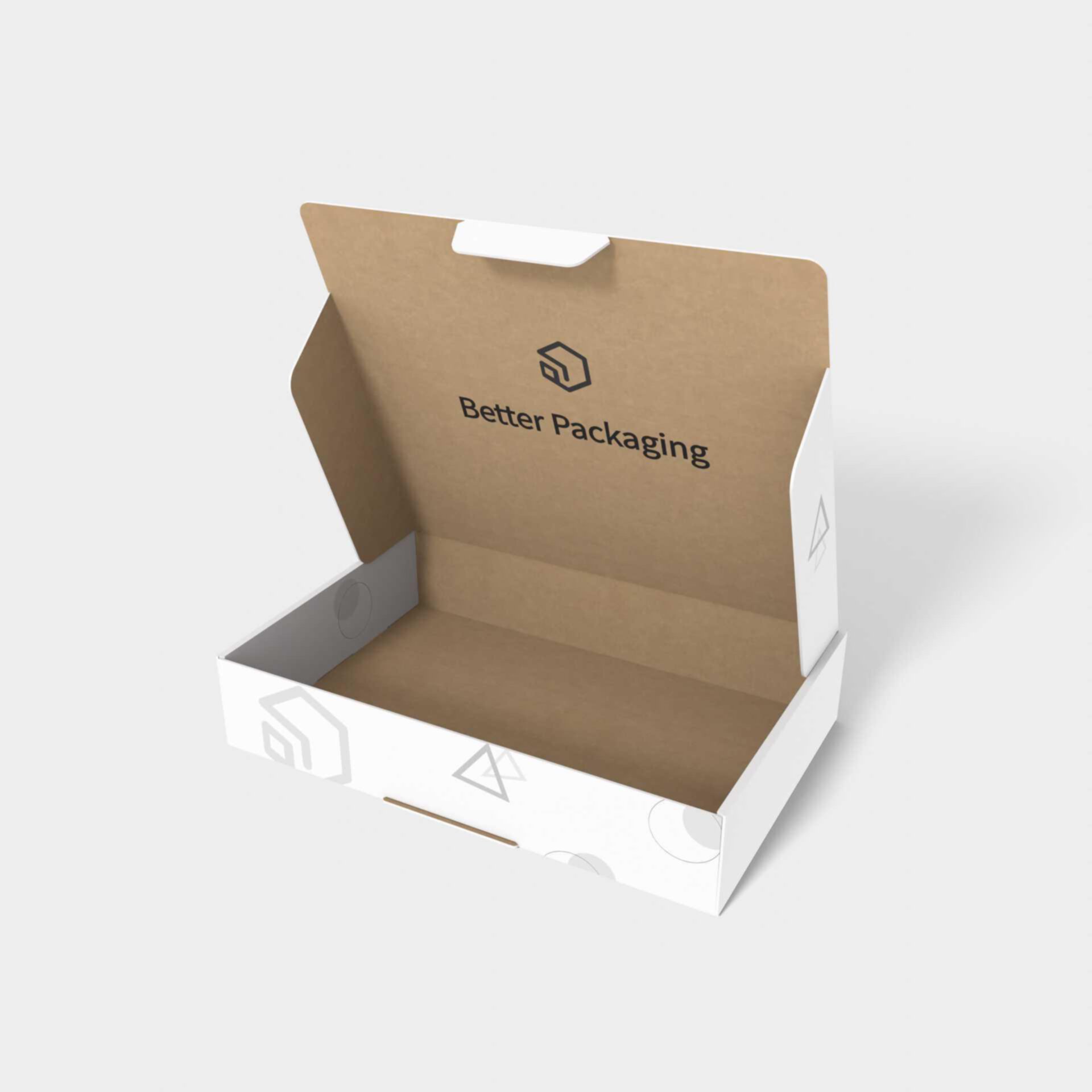 Flip top boxes lock inserts mailer mockup 150111