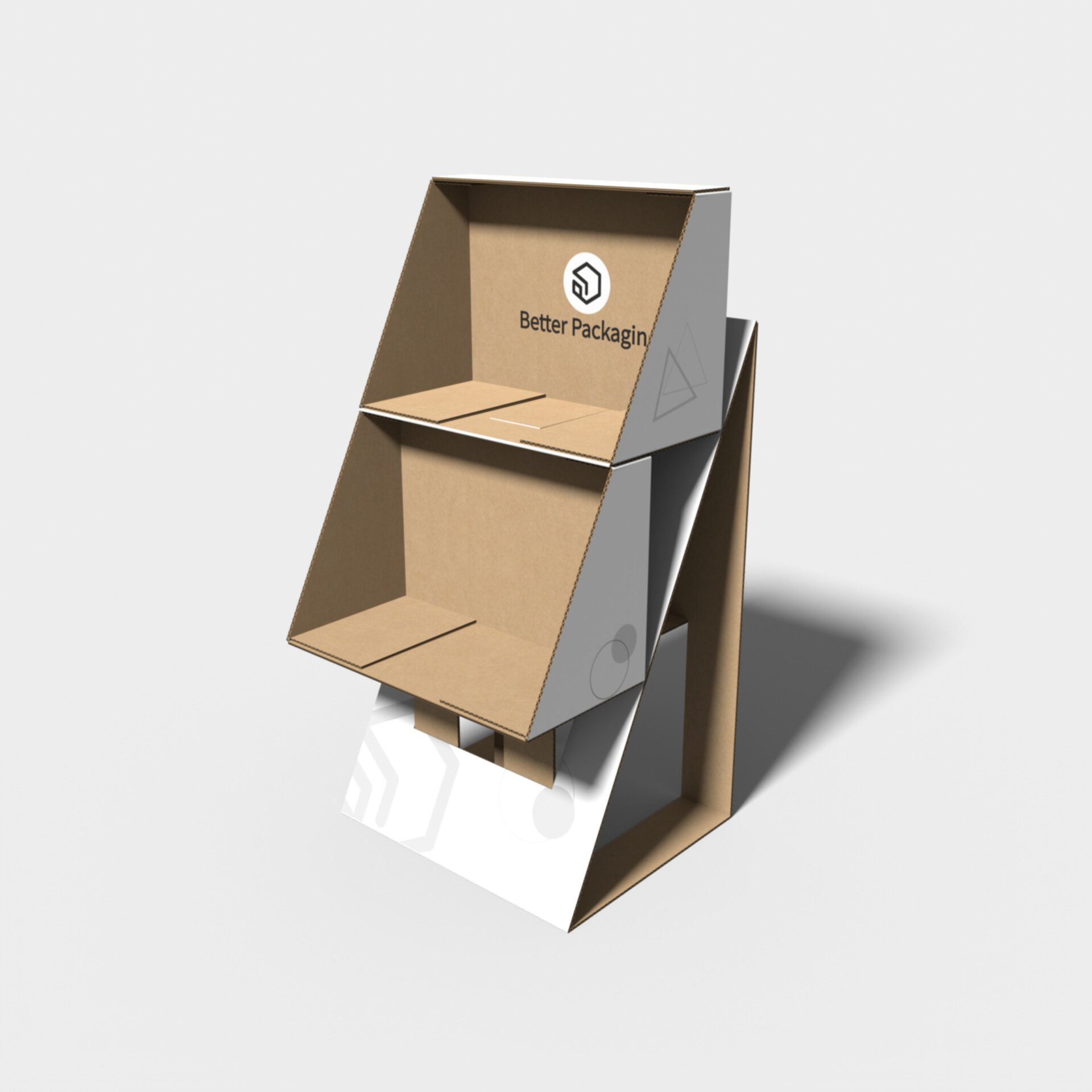 Display boxes/stands double bevel mockup 175180