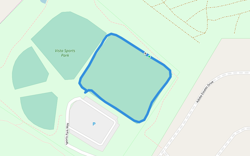 View Sports Park Walking and Running Vista, California, USA Pacer