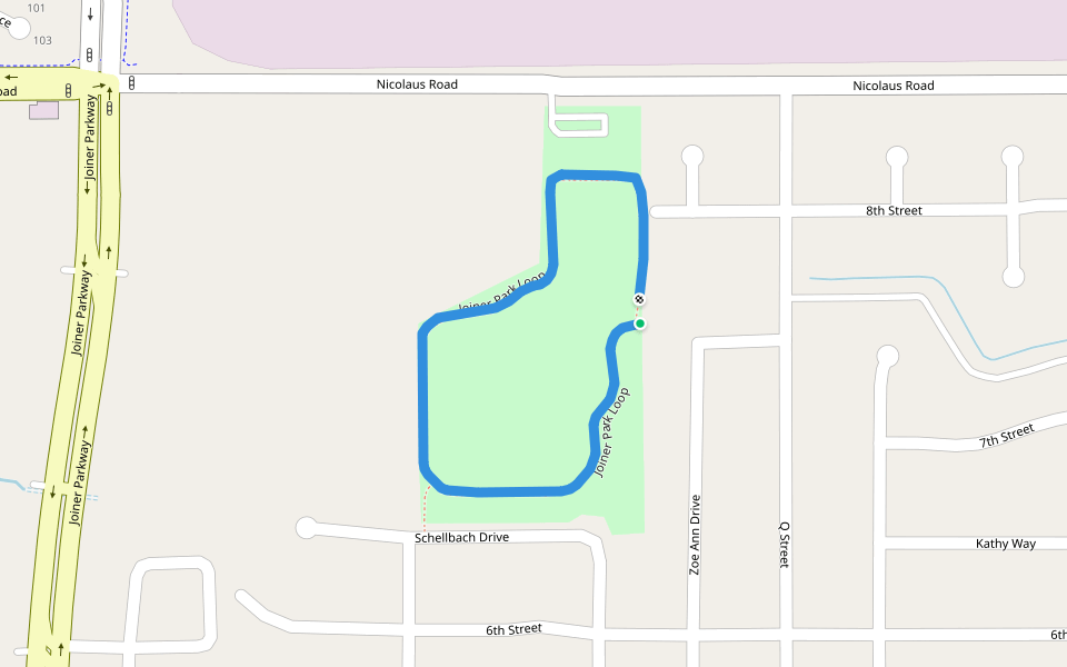 Joiner Park Walking and Running Lincoln, California, USA Pacer