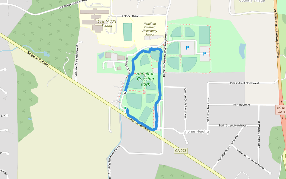 Hamilton Crossing Park Walking and Running Cartersville, USA