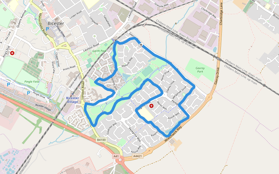 Langford Park Sendero Bicester, Inglaterra Pacer