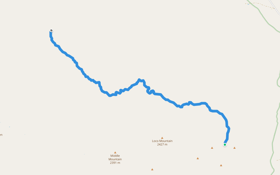 GWT 095 Brannon Park Trail Hiking Silver City, New Mexico Pacer