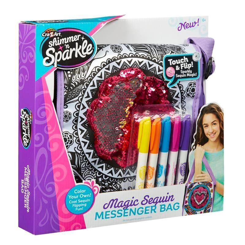 Mochila Para Niña, Magic Sequin Messenger Bag, CraZArt Precio Guatemala