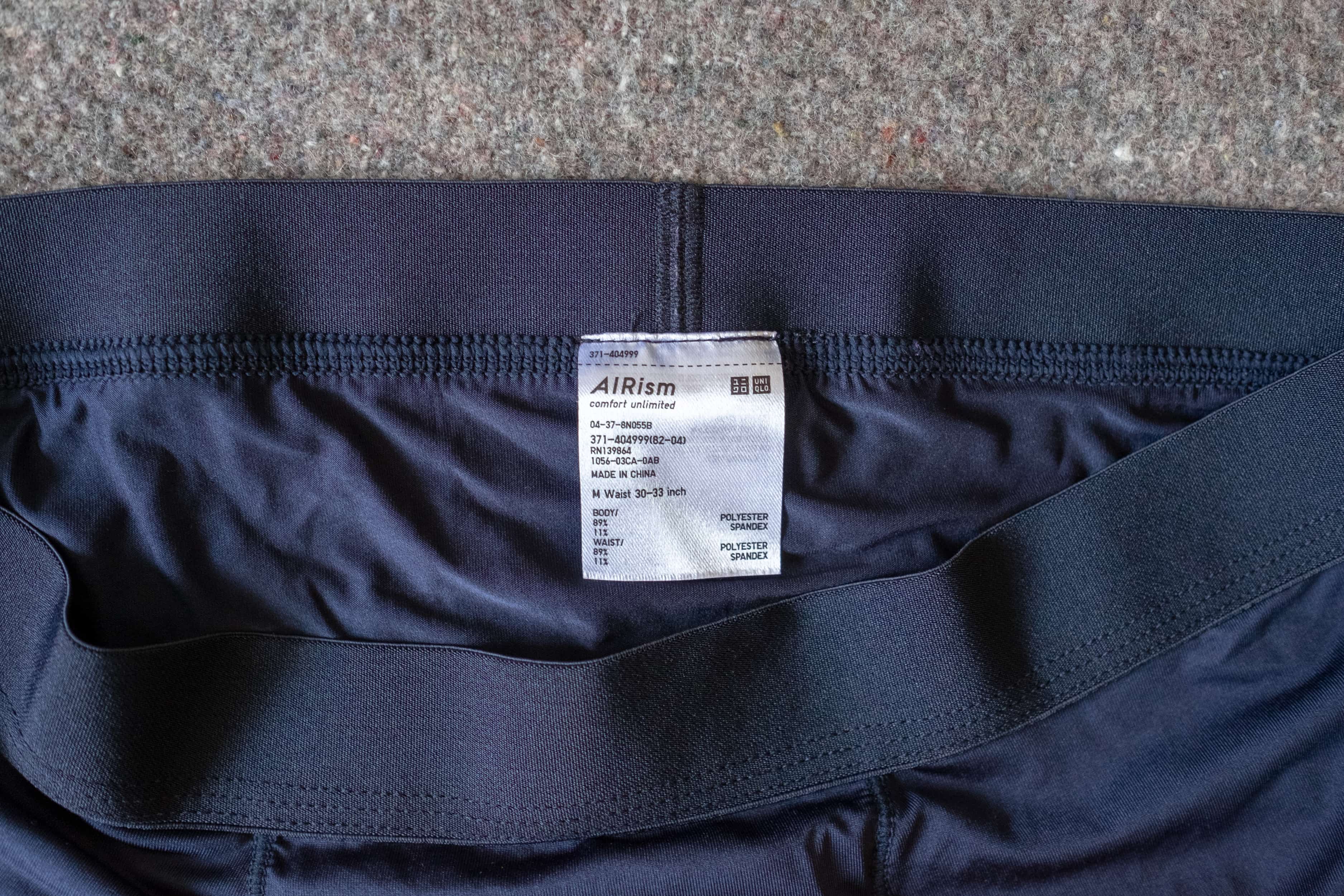 Uniqlo AIRism Boxer Briefs Review Pack Hacker