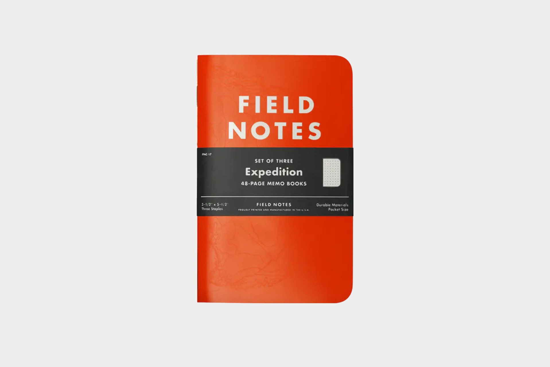 Field Notes Expedition Edition Waterproof Notebook Pack Hacker