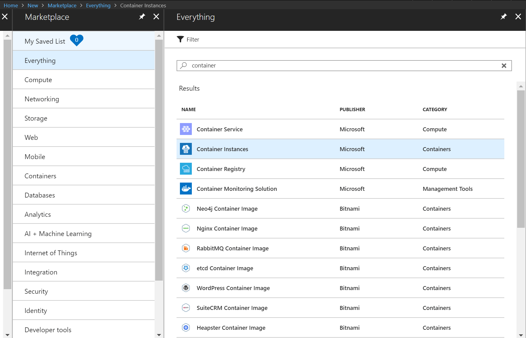 Implementing AzureManaged and Azure Container Service