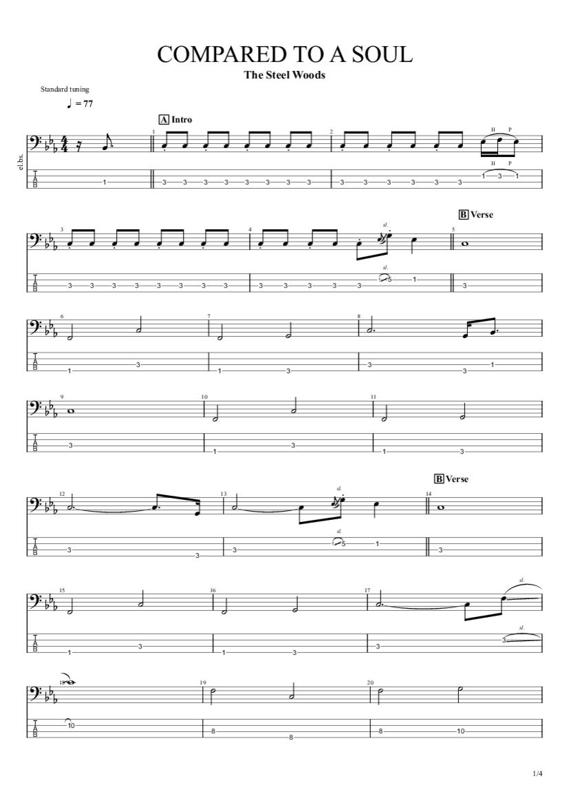 Compared to a Soul Tab The Steel Woods