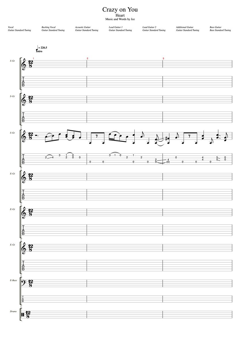 Crazy For You Guitar Chords