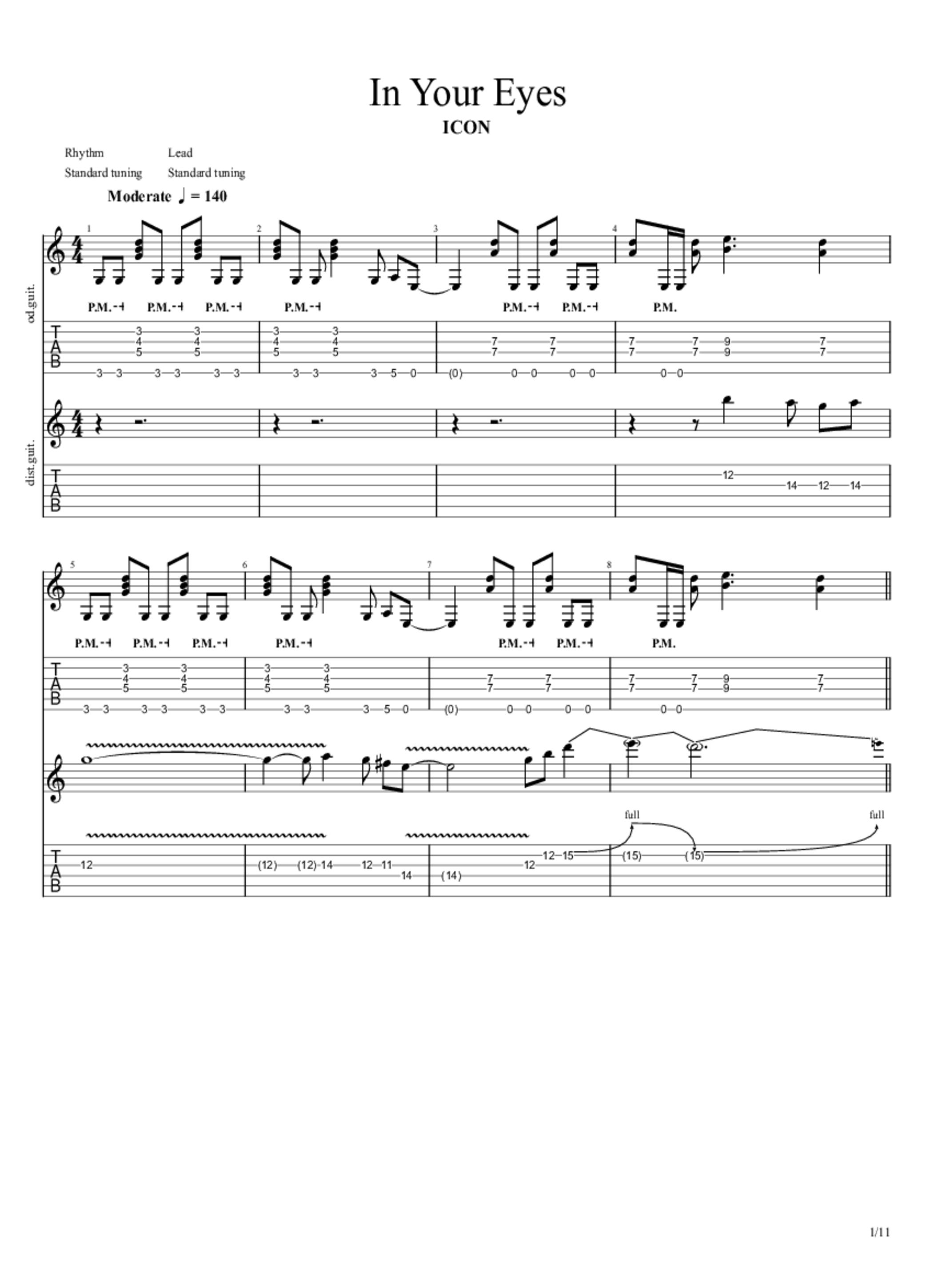 Give Me Your Eyes Guitar Chords