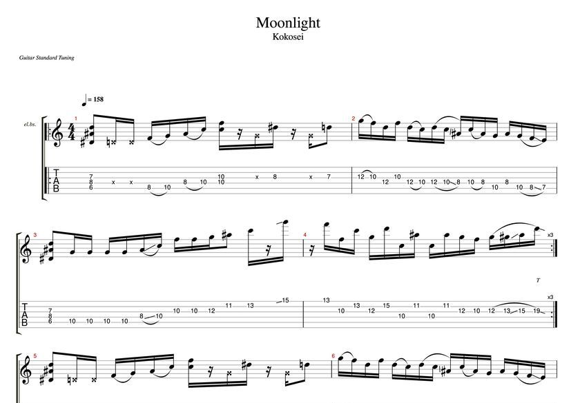 Kokosei Moonlight Tab しがない高校生