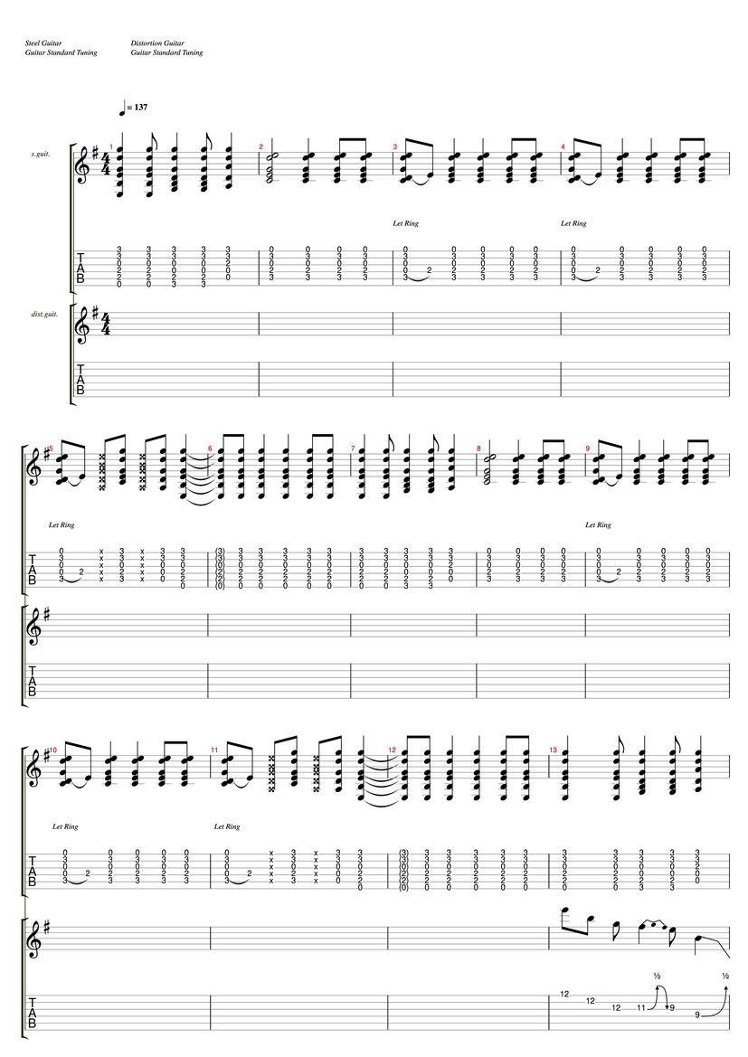 Nutshell Tab & Chords Alice in Chains