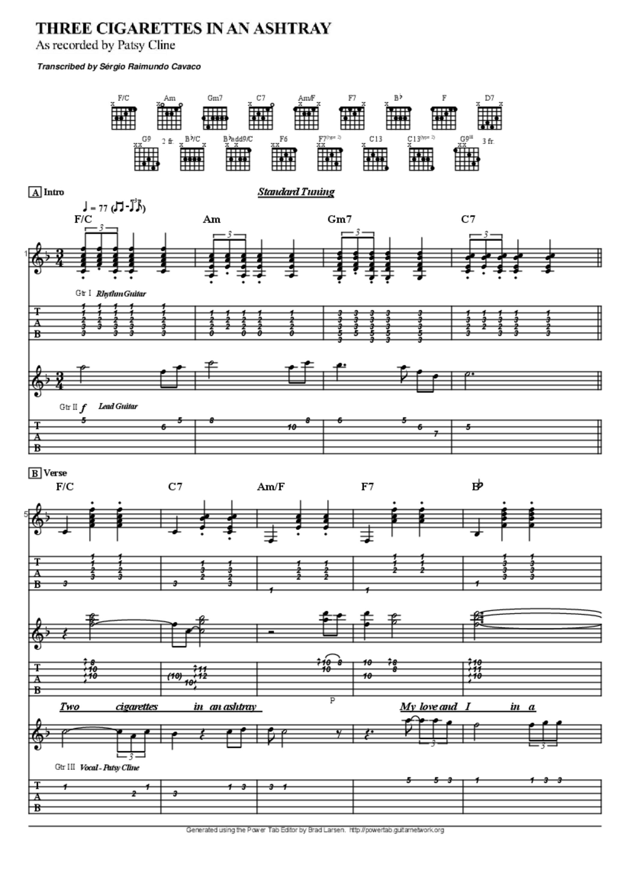 Patsy Cline Three Cigarettes in an Ashtray Tab Basquelady86