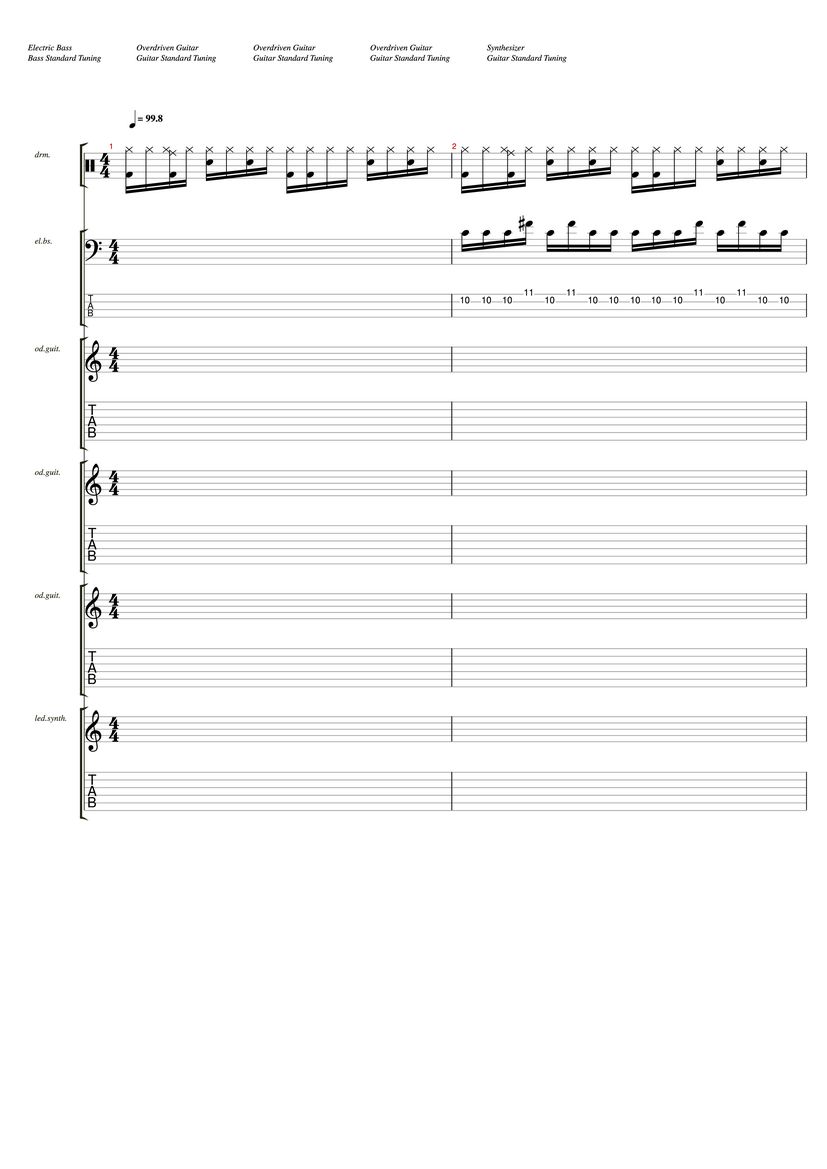 Wax And Wane Drum Fingerstyle Tab & Chords Cocteau Twins