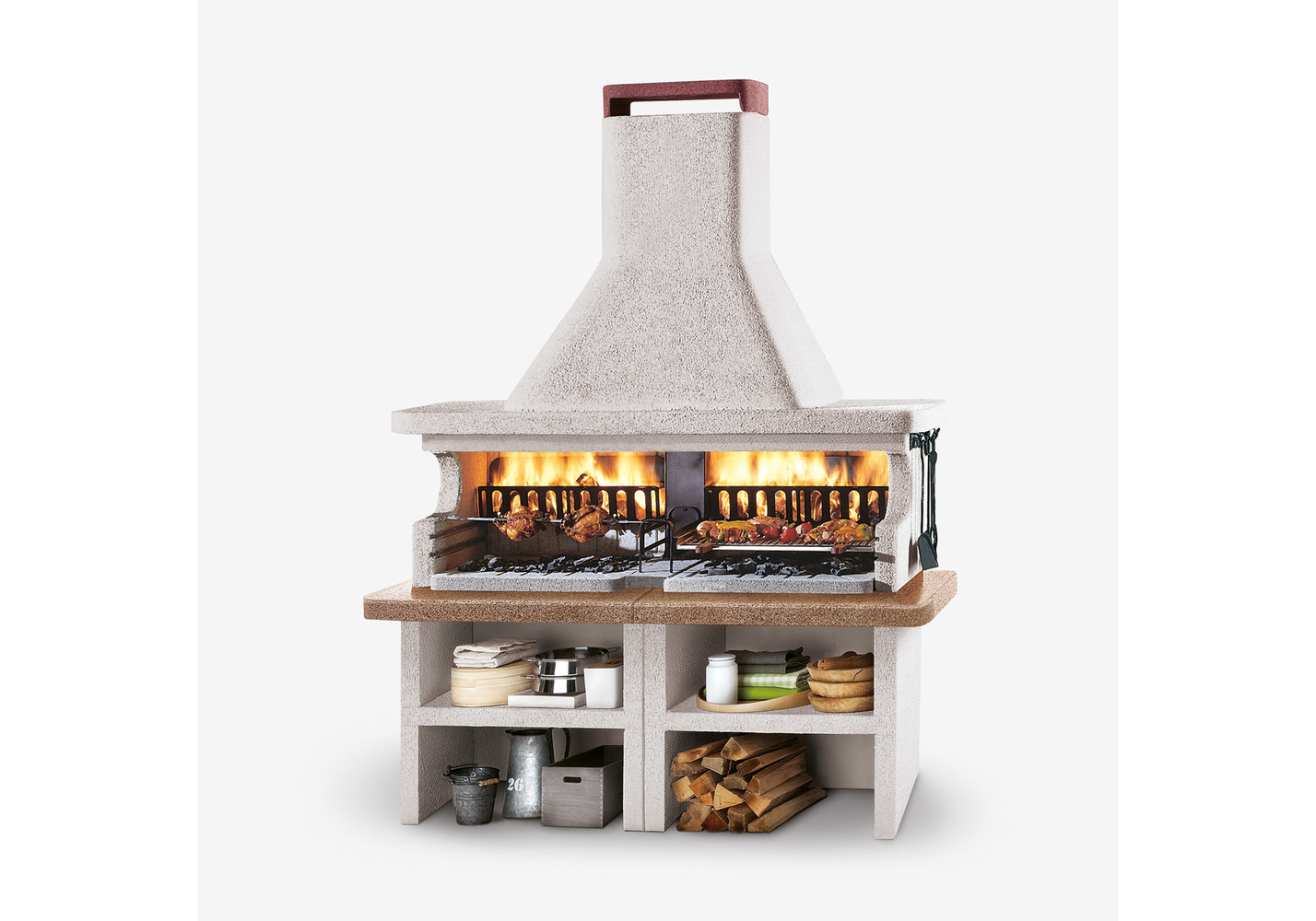 Barbecue in Cemento Palazzetti